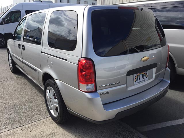 discount minivan rental