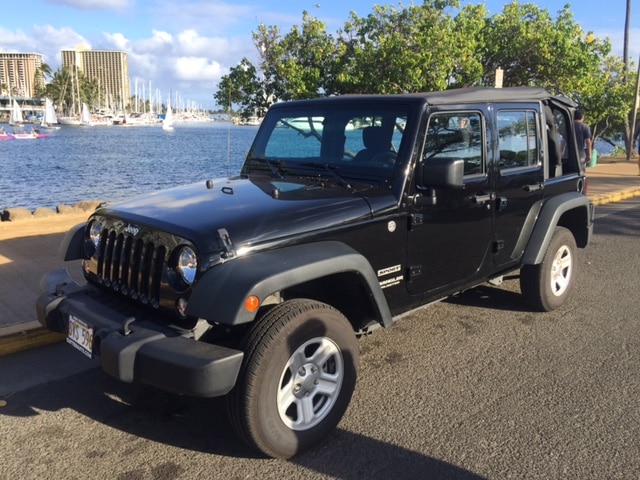 Jeep Rentals in Honolulu Hawaii