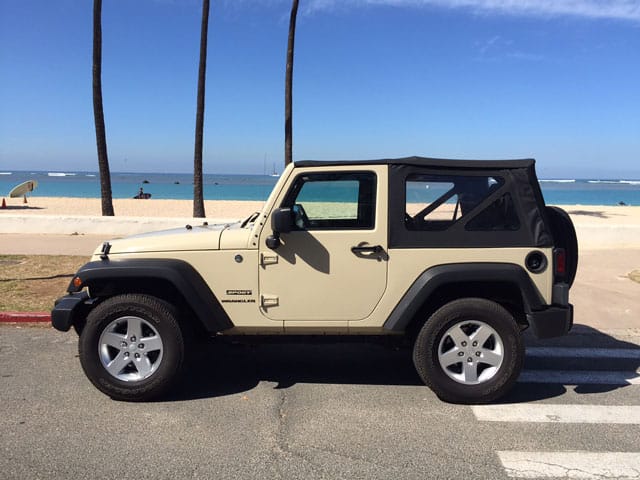 Jeep Wrangler Rentals in Honolulu | Versatile & Stylish Ride