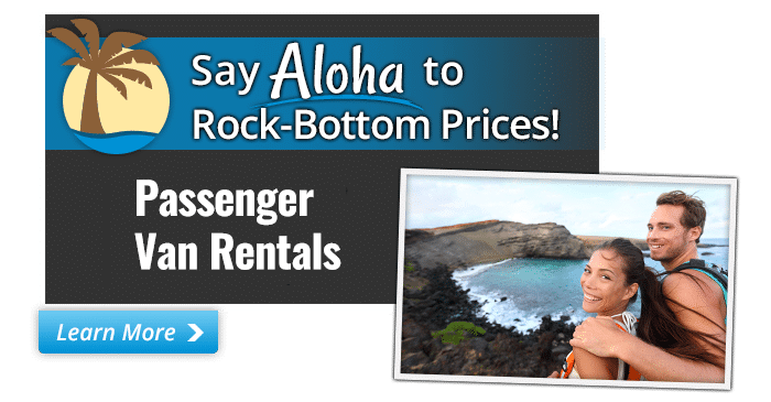 Honolulu Passenger Van Rentals